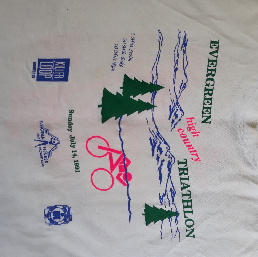 Vintage Triathlon t-shirts
